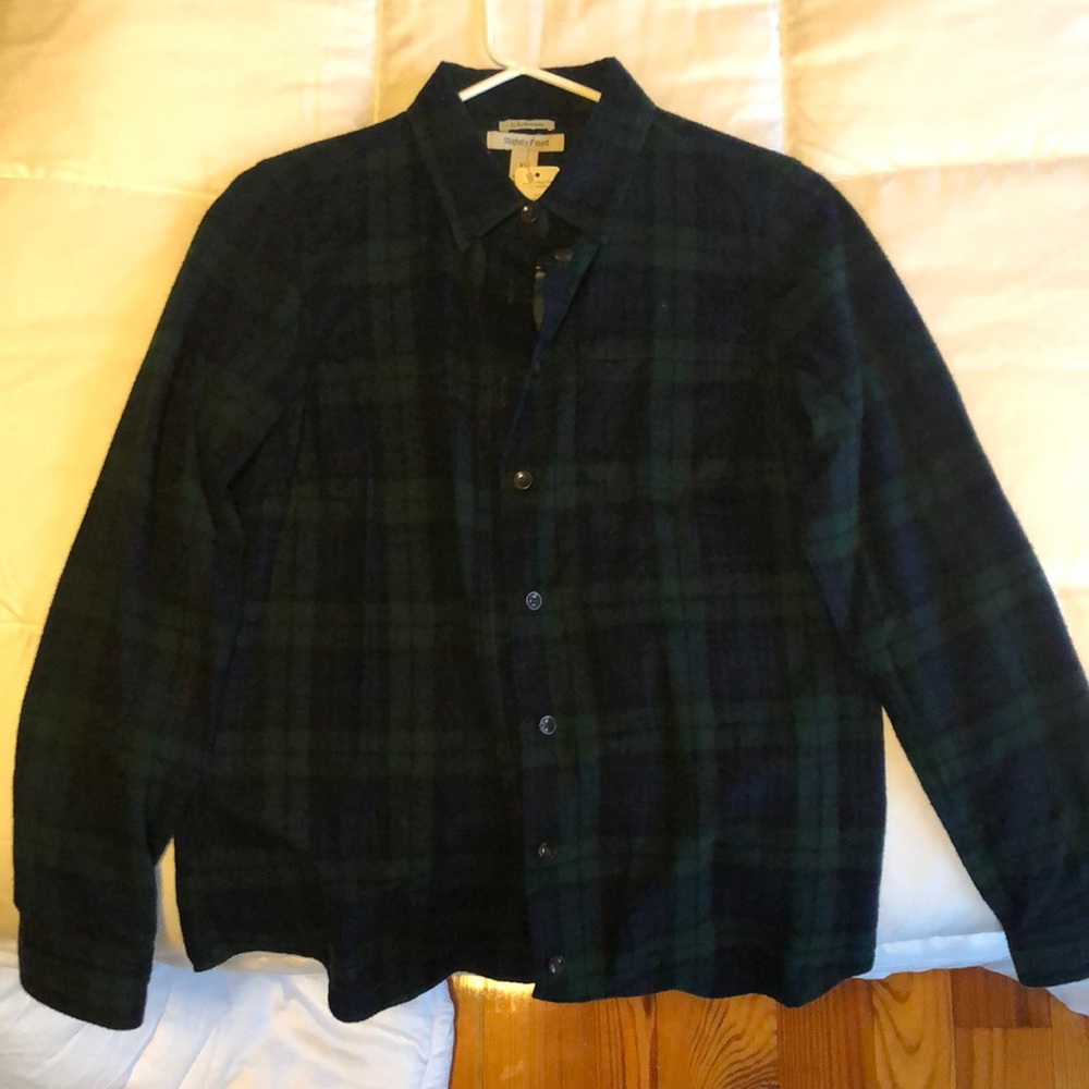 L.L. Bean flannel top